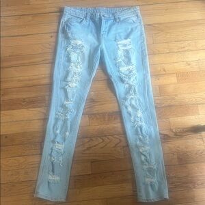 Blank NYC Light Blue Distressed Women's Jeans